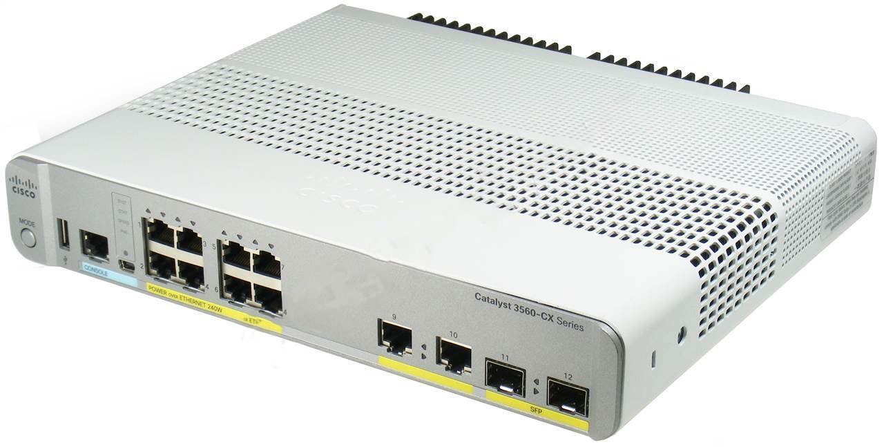 Коммутатор Cisco WS-C3560CX-8TC-S