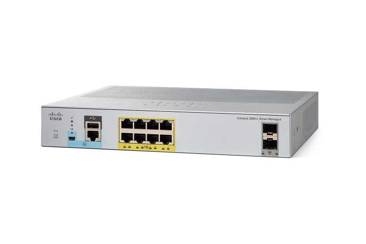 Коммутатор Cisco WS-C2960L-8PS-LL